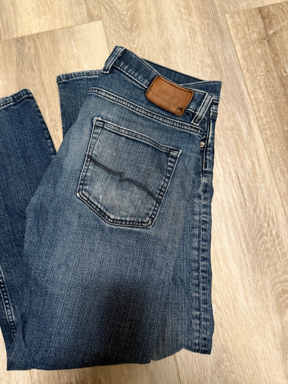 Quiksilver Men's Blue Denim Jeans